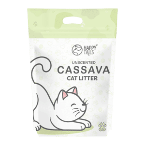 Happy Tails Premium Cassava Cat Litter 6L