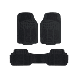 SPORTech N917 PVC Car Mats (3 Pieces Black)